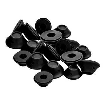 Curly Wavy Rod Fryzjerstwo Stylizacja Długa Czarna