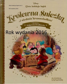 KRÓLEWNA ŚNIEŻKA I SIEDMIU KRASNOLUDKÓW Złota kole