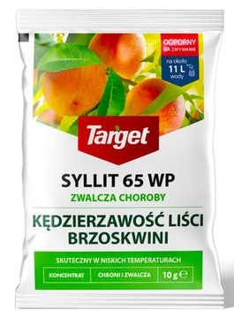 SYLLIT 65WP TARGET ПЕРСИКОВЫЕ ЛИСТЯ СКУРЧИВАНИЕ БОЛЕЗНИ ПЛОДОВЫХ ДЕРЕВЬЕВ