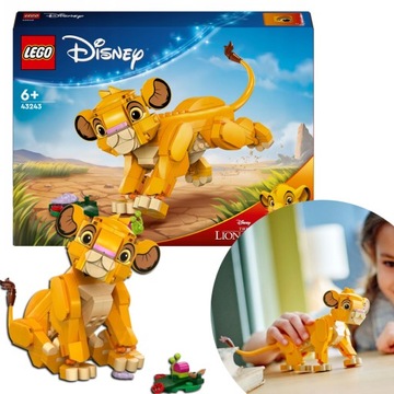 LEGO DISNEY KRÓL LEW LWIĄTKO SIMBA 43243