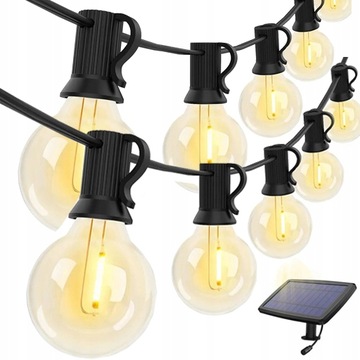 LAMPA SOLARNA OGRODOWA 7.6m 25LED NA TARAS BALKON