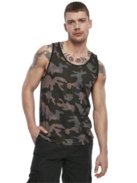 Koszulka BRANDIT Tank Top Dark camo L