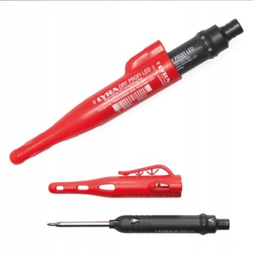 OŁÓWEK AUTOMATYCZNY Z LED GRAFITOWY DRY PROFI LYRA