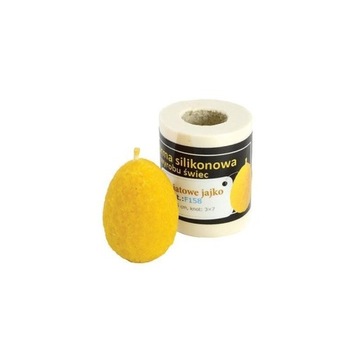 Forma silikonowa Kwiatowe jajko małe – wys. 5,5cm