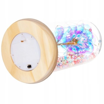 ПОДАРОК ​​НА ДЕНЬ МАТЕРИ РОЗА В СТЕКЛЕ ВЕЧНАЯ РОЗА LED ПОДАРОЧНАЯ КОРОБКА