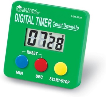 LEARNING Digital Timer Zegar cyfrowy odliczanie w dół/w górę