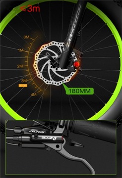 Складной электрический велосипед 1000 Вт 40 км/ч 120 км 26 *4,0 дюйма Fabike