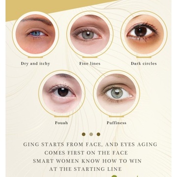 20g Krem Pod Oczy Zmarszczki Multi-effects Anti Dark Circle Nawilżające