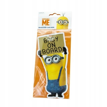 TABLICZKA ZNAK BABY ON BOARD - MINIONKI