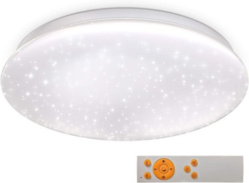 LAMPA SUFITOWA LED 17W - NA PILOTA - ZMIENNE BARWY | POKÓJ - KUCHNIA
