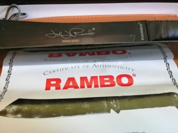 Набор охотничьих ножей с двойной кромкой Rambo Machete, нержавеющая сталь, черный