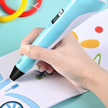 НАБОР ШАРИКОВОЙ РУЧКИ ДЛЯ 3D ПРИНТЕРА + КАРТРИДЖИ 9 МЕТРОВ