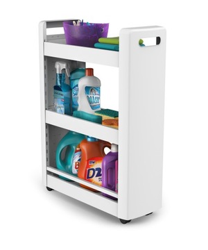 Полка EDA Mobilo на колесиках, белый