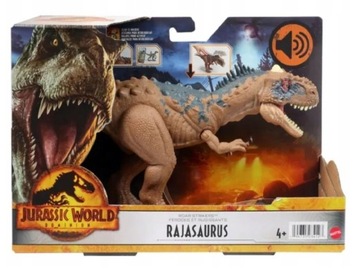 DINOZAUR JURASSIC WORLD RAJASAURUS Z DŹWIĘKIEM