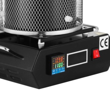 Автоматическая печь для плавки золота, серебра, меди 3кг.