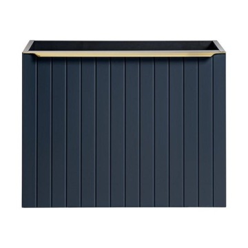 Szafka wisząca pod umywalkę 80 cm niebieska indigo Comad Santa Fe Deep Blue