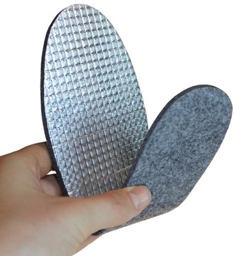 ВОЙЛОЧНЫЕ АЛЮМИНИЕВЫЕ СТЕПЛКИ ДЛЯ ЗИМНЕЙ ОБУВИ, размер 36