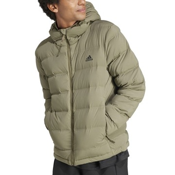 Adidas kurtka puchowa męska Helionic Stretch Hooded Down r.M