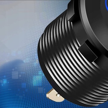 GNIAZDO ŁADOWARKA SAMOCHÓD 3xUSB QC3.0 12V-24V
