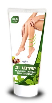 Żel Aktywny z Kasztanowca Pharma 200 ml ból nóg