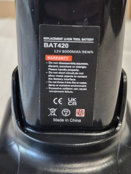 Профессиональный аккумулятор для Bosch GBA GSR BAT420 10,8В/12В 8,0Ач