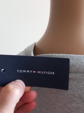 TOMMY HILFIGER SWETER DAMSKI r. XXL SZARY