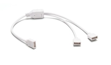 ROZGAŁĘŹNIK ROZDZIELACZ 2 TAŚMY LED RGB 4PIN 2w1
