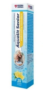 Aqualit SENIOR elektrolity 20 tablmus NAWADNIANIE