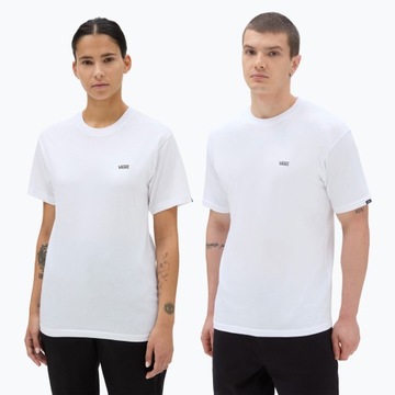 Koszulka męska Vans Mn Left Chest Logo Tee white/black S