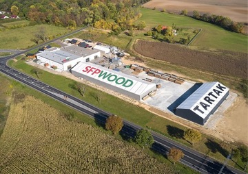 Деревянный гараж - KAROL 595x580 34,5 м2