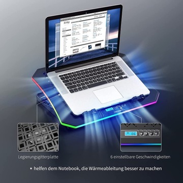 ОХЛАЖДАЮЩАЯ ПОДСТАВКА ДЛЯ НОУТБУКА ДЕРЖАТЕЛЬ ДЛЯ ТЕЛЕФОНА