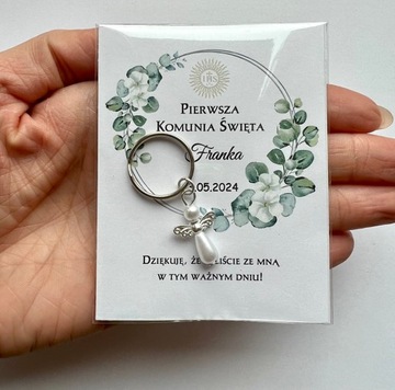 Элегантное благодарственное письмо для гостей ПЕРСОНАЛИЗАЦИЯ ПРИЧАСТИЯ ANGEL FOW