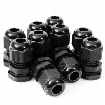 DŁAWIK KABLOWY CZARNY DŁAWNICA PG 16 IP68 10szt