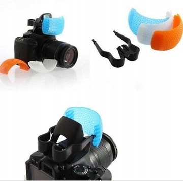 УНИВЕРСАЛЬНЫЙ ВЫСТУПАЮЩИЙ РАССЕИВАТЕЛЬ для ВСПЫШКИ ДЛЯ ЗЕРКАЛЬНОЙ КАМЕРЫ