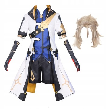 Genshin Impact Albedo ANIME Cosplay Halloween Cos