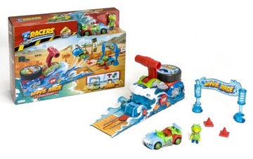 T-RACERS WAVE RACE CHALLENGE ZESTAW WYRZUTNIA AUTO
