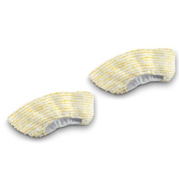 2x Wkład ściereczka ścierka do mop parowy Karcher SC1 SC2 SC3 SC4 SC5