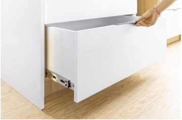 ШАРИКОВЫЕ НАПРАВЛЯЮЩИЕ ДЛЯ ЯЩИКОВ GTV H45 L-350мм