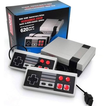 Игровая консоль в стиле ретро, ​​620 игр, 2 планшета S Mario