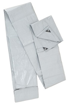 Брезент 3х3м серебристый, прочный, водонепроницаемый.