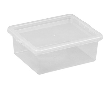 Pojemnik, pudełko z pokrywą Basic 1,7 L Plast Team
