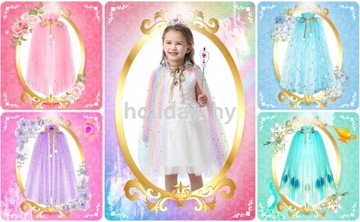 Комплект накидки Frozen Princess, фиолетовый