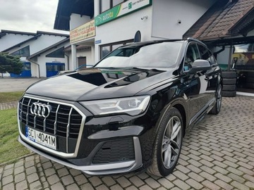 Audi Q7 II SUV Facelifting  3.0 45 TDI 231KM 2021 Audi Q7 Krajowy + serwisowany w ASO + S-Line, zdjęcie 2