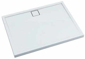 POLSKI brodzik prostokątny 90x120 akrylowy SLIM