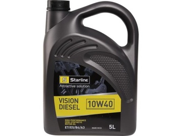 OLEJ STARLINE 10W40 5L VISION DIESEL ACEA B3,E3,E5,A2 VW 500.00, 505.00 5L