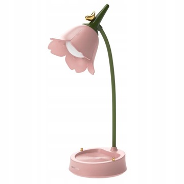 Lampka biurkowa ZCH 15075 odcienie różowego moc