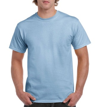 GRUBA KOSZULKA GILDAN HEAVY Light Blue L