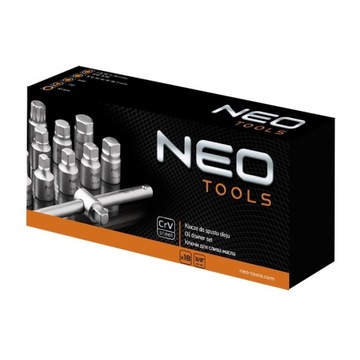 КЛЮЧИ ДЛЯ СЛИВА МАСЛА 3/8, НАБОР 18 ШТ.