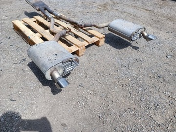 Глушитель глушителя выхлопной системы Ford Mustang 2.3 2015-