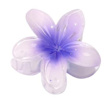 ШАПКА ДЛЯ ВОЛОС БОЛЬШАЯ ПРЯЖКА ЦВЕТОК ЗАЖИМ ГАВАЙСКИЙ